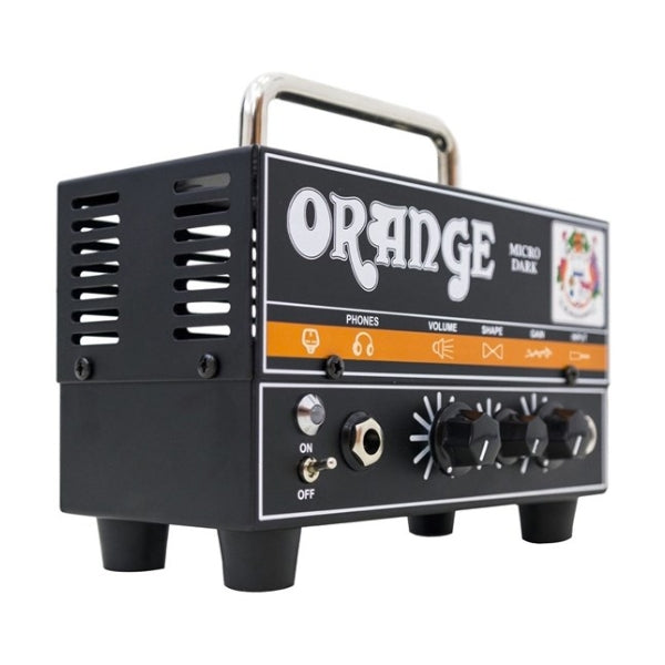 Orange MD Micro Dark Guitar Valve Head angle