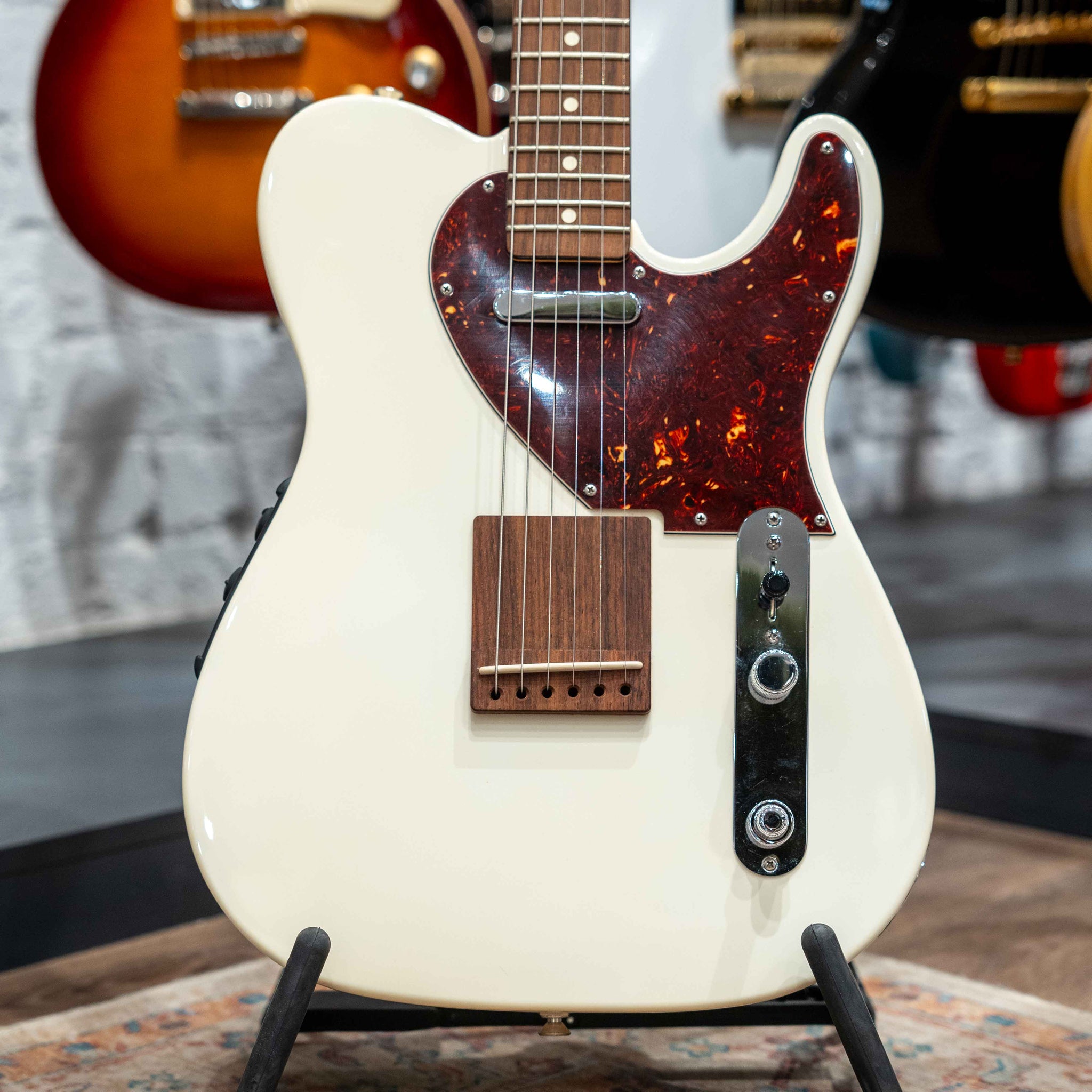 Fender Mexican Acoustasonic Telecaster 2010 - Olympic White (Pre-Owned)