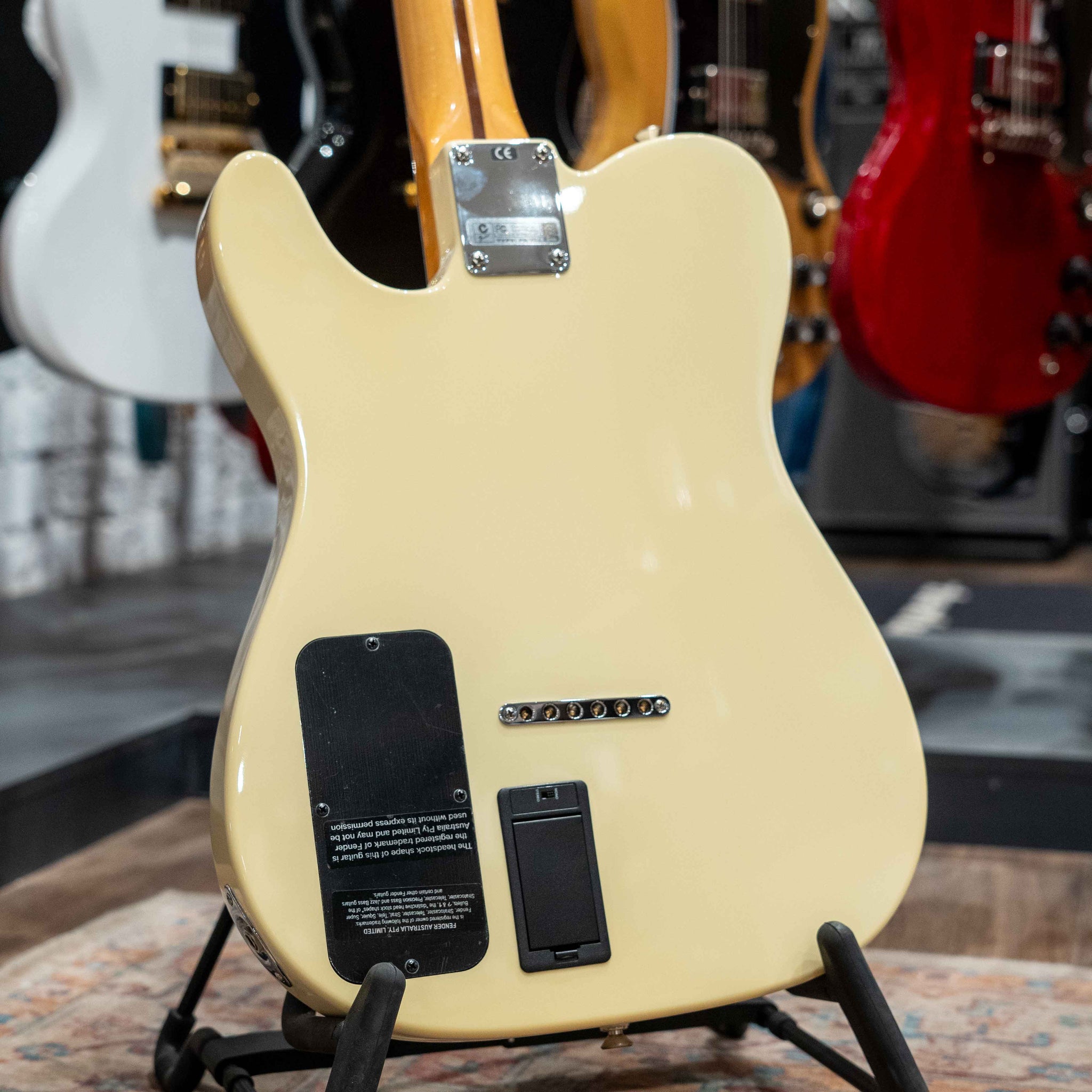 Fender Mexican Acoustasonic Telecaster 2010 - Olympic White (Pre-Owned)