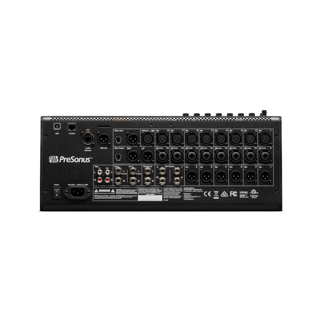 PreSonus StudioLive SE16 (Back)