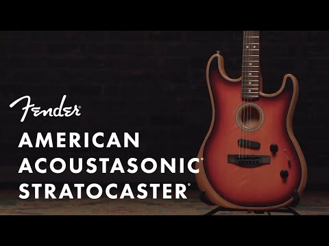 Fender American Acoustasonic Stratocaster - Video