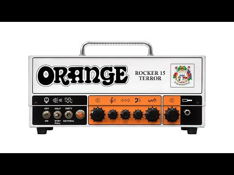 Orange Rocker 15 Terror Guitar Valve Head video