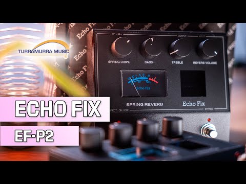 echo fix ef-p2 spring reverb pedal Echo Fix EF-P2 - Spring Reverb Pedal