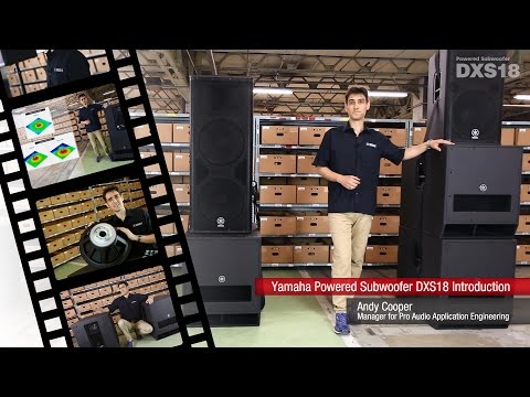  Yamaha DXS18 Powered Sub video