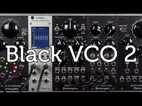 Erica Synths Black VCO2 video