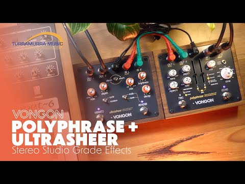 Vongon Ultrasheer - Stereo Pitch Vibrato and Reverb | Turramurra Music