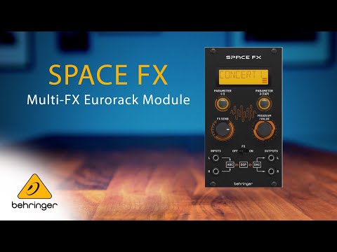 Behringer SPACE FX (Video)