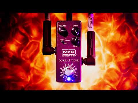 fire custom shop pedals MXR Custom Shop Duke of Tone Overdrive Pedal