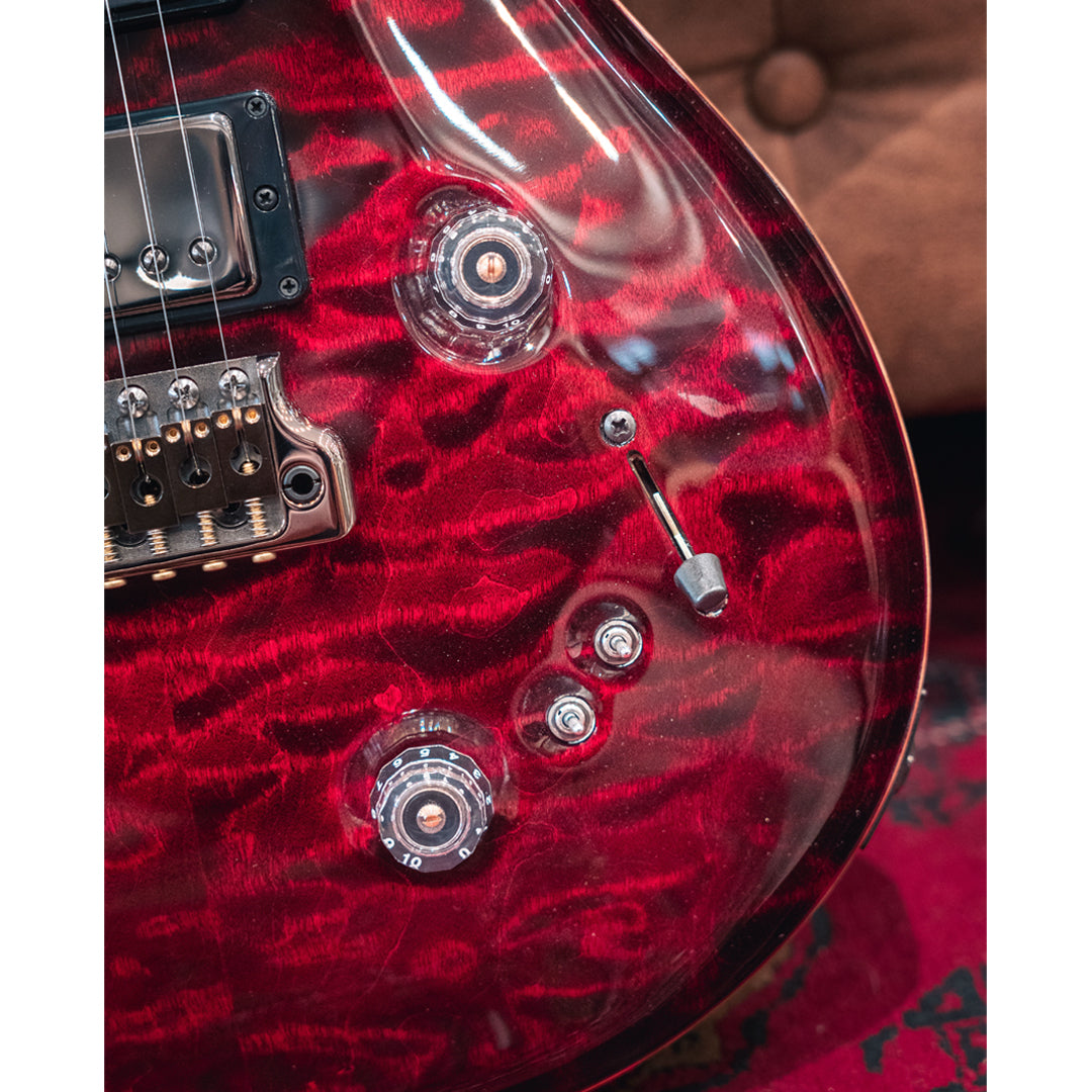 PRS Wood Library Special Semi-Hollow Artist Quilt Top - Fire Red