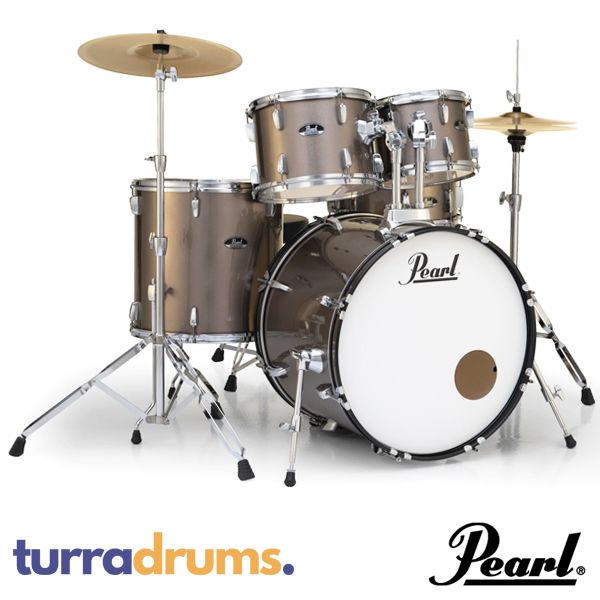 Pearl Roadshow Fusion Plus 22 Complete Drum Kit Package