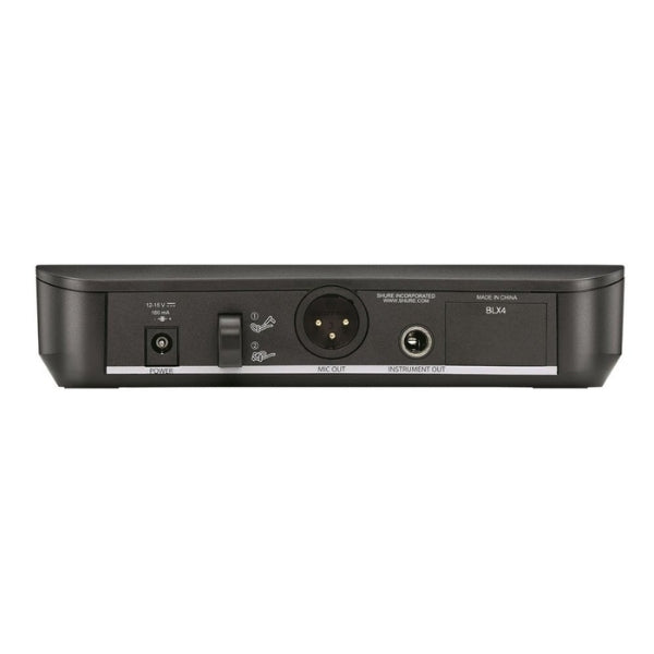 Shure BLX14/P31 receiver rear