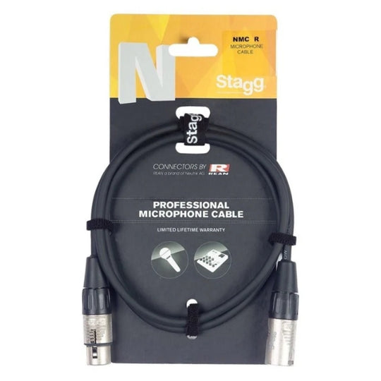 Stagg Microphone Cable 3 Metre NMC3R