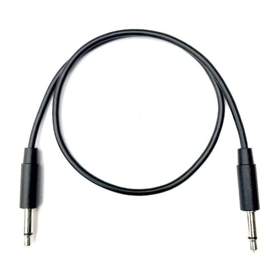 Tendrils Straight Eurorack Cables 30cm (Black) 6pk