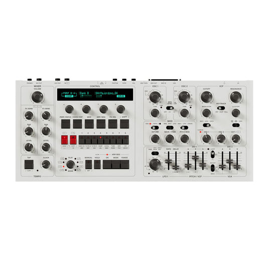 UDO Audio DMNO ON 8-Voice Binaural Analog-Hybrid Desktop Synthesizer