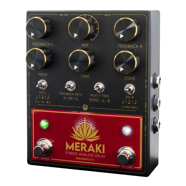 Walrus Audio Meraki - Analog Stereo Delay | Turramurra Music