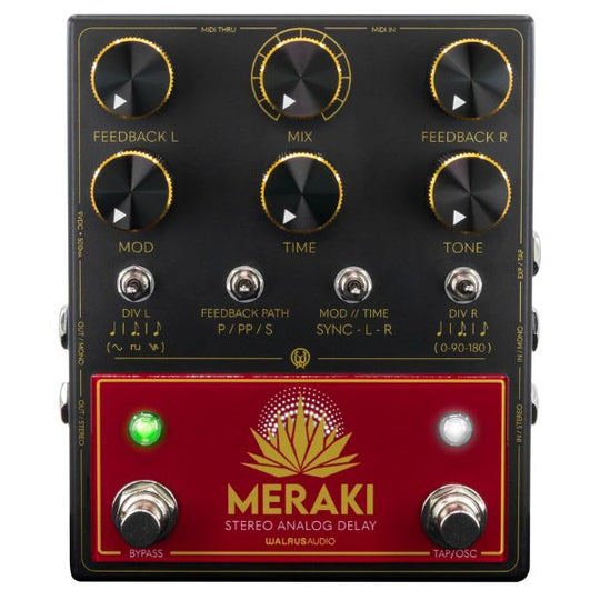 Walrus Audio Meraki Analog Stereo Delay