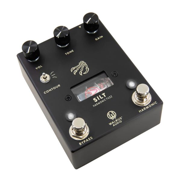 Walrus Audio Silt Black (Angle)