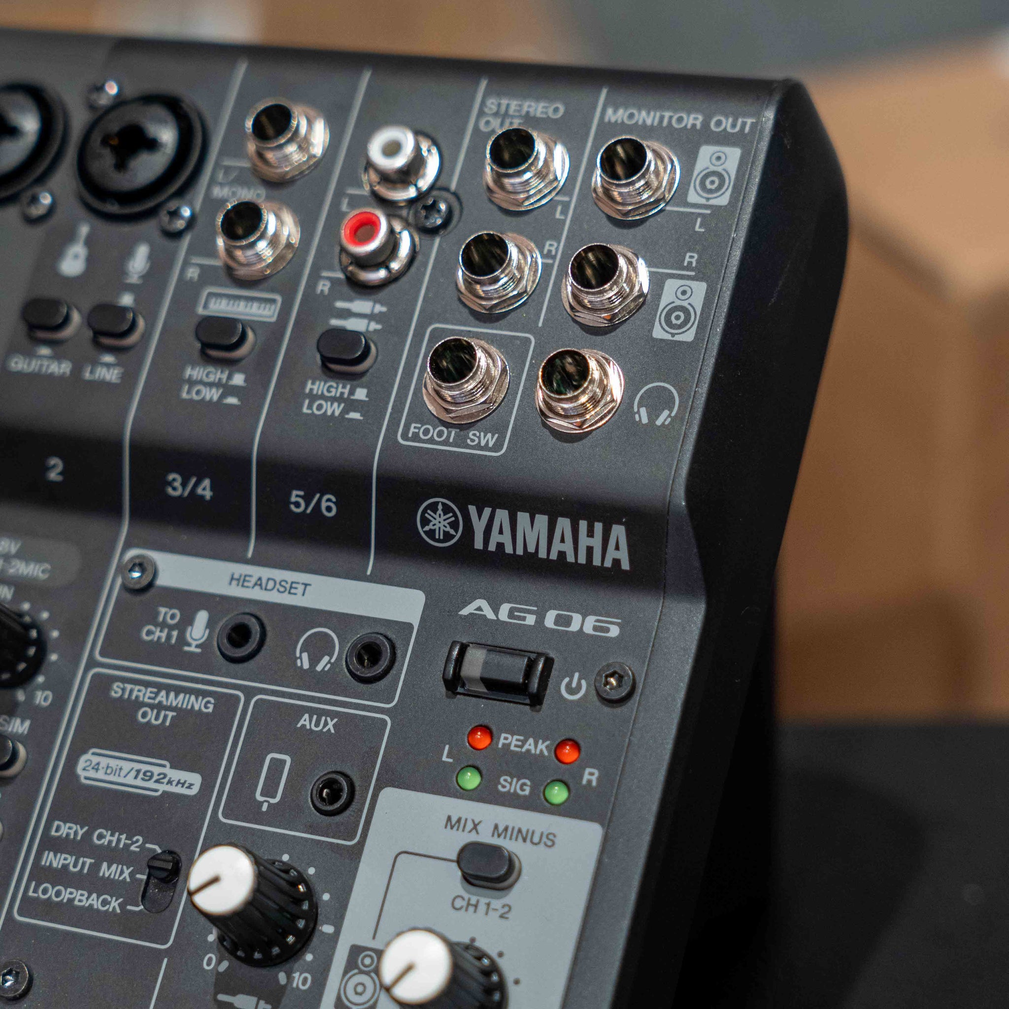 Yamaha AG06MK2 - Black (B-Stock)