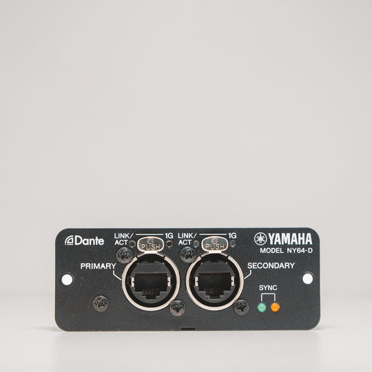 Yamaha NY64-D Dante Expansion Card (B-Stock)