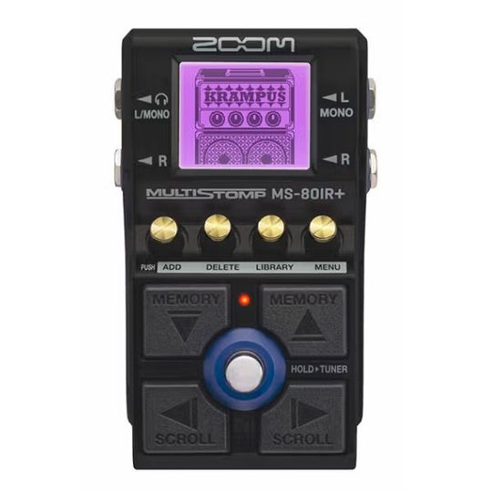 ZOOM MS-80IR+ Multistomp Amp