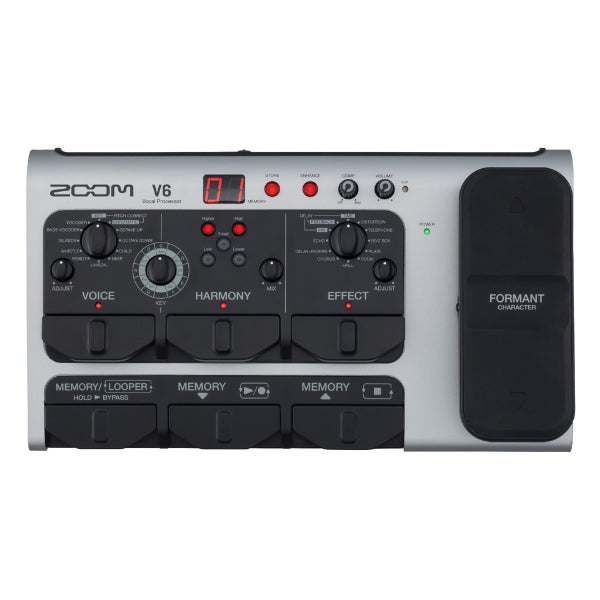 Zoom V6 top