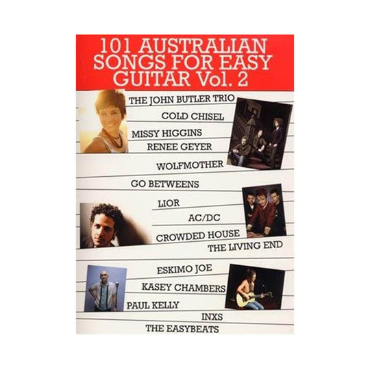 101 Australian Songs for Easy Guitar Vol 2