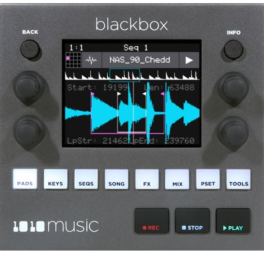 1010music Black Box Front