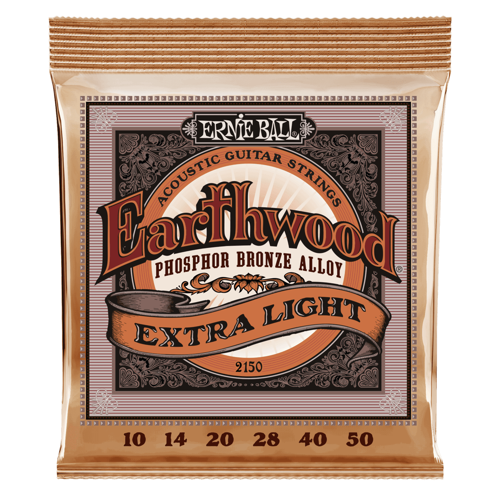 Ernie Ball Earthwood Phosphor Bronze Extra Light 10-50