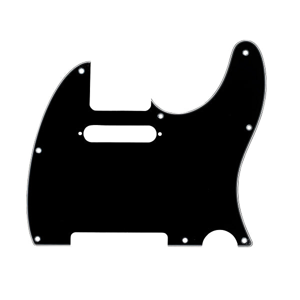 Fender Telecaster Scratchplate 8-Hole - Black