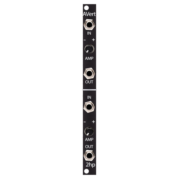 2HP AVert Dual Attenuverter