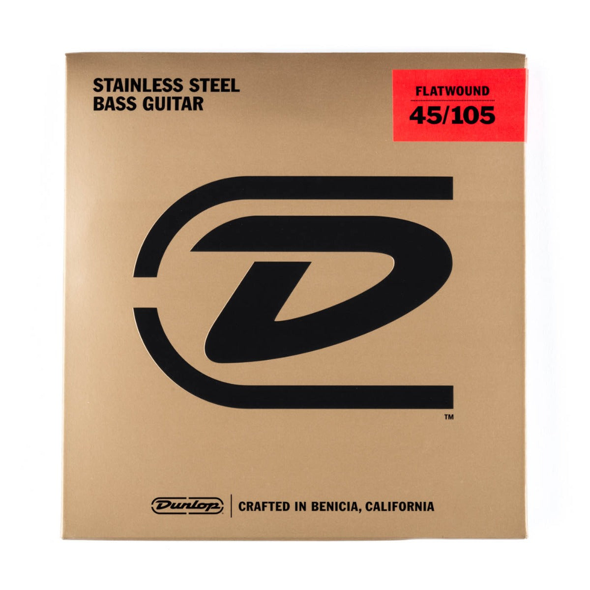 Jim Dunlop DBFS45105 Flatwound Bass Strings 45-105