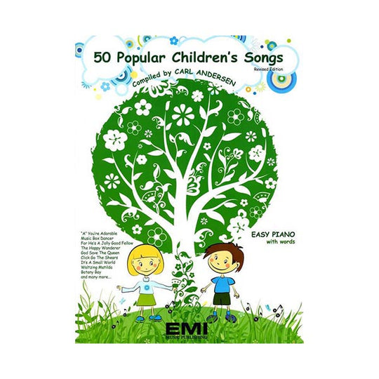 50 Popular Children's Songs Easy Piano
