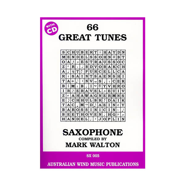 66 Great Tunes for Tenor Saxophone - Mark Walton