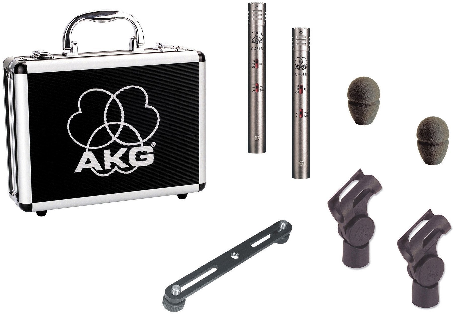 AKG C451 B ST Pencil Condenser Mic Pair | Turramurra Music