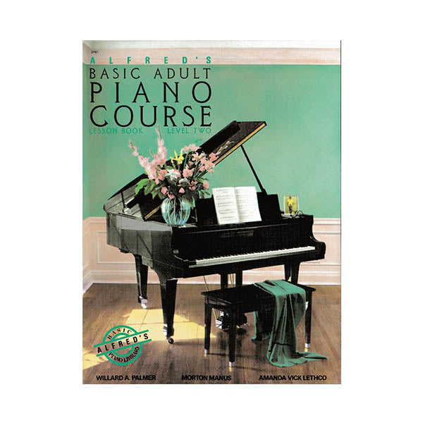 Alfred's Basic Adult Piano Course Lesson Book 2