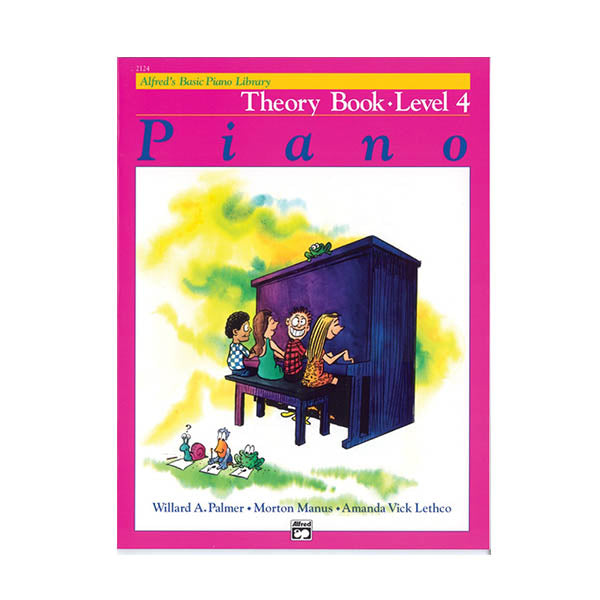 Alfred's Basic Piano Library Theory Level 4