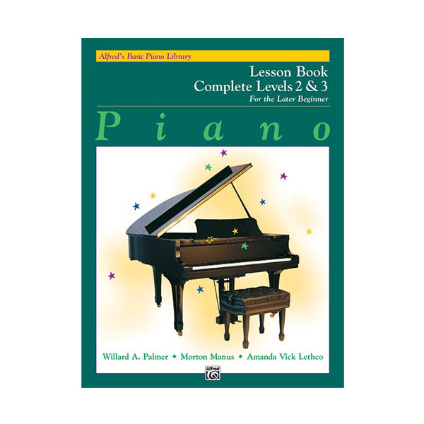 Alfred's Basic Piano Library Lesson Book Complete 2 & 3