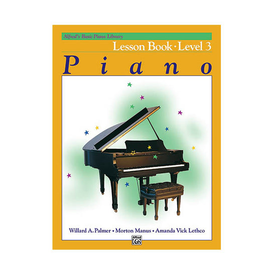 Alfred's Basic Piano Library Lesson Book 3