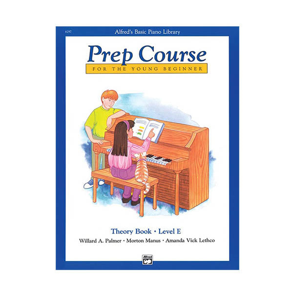 Alfred's Basic Piano Prep Course Theory Level E