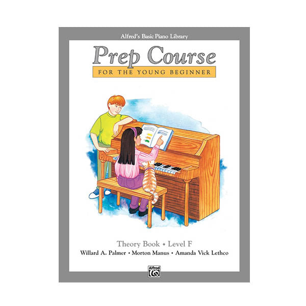 Alfred's Basic Piano Prep Course Theory Level F