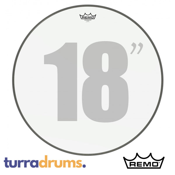 Remo Ambassador Clear Bass Drum Head