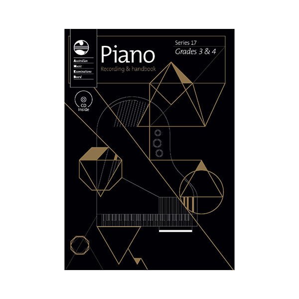 AMEB Piano Series 17 Recording & Handbook Grades 3 & 4