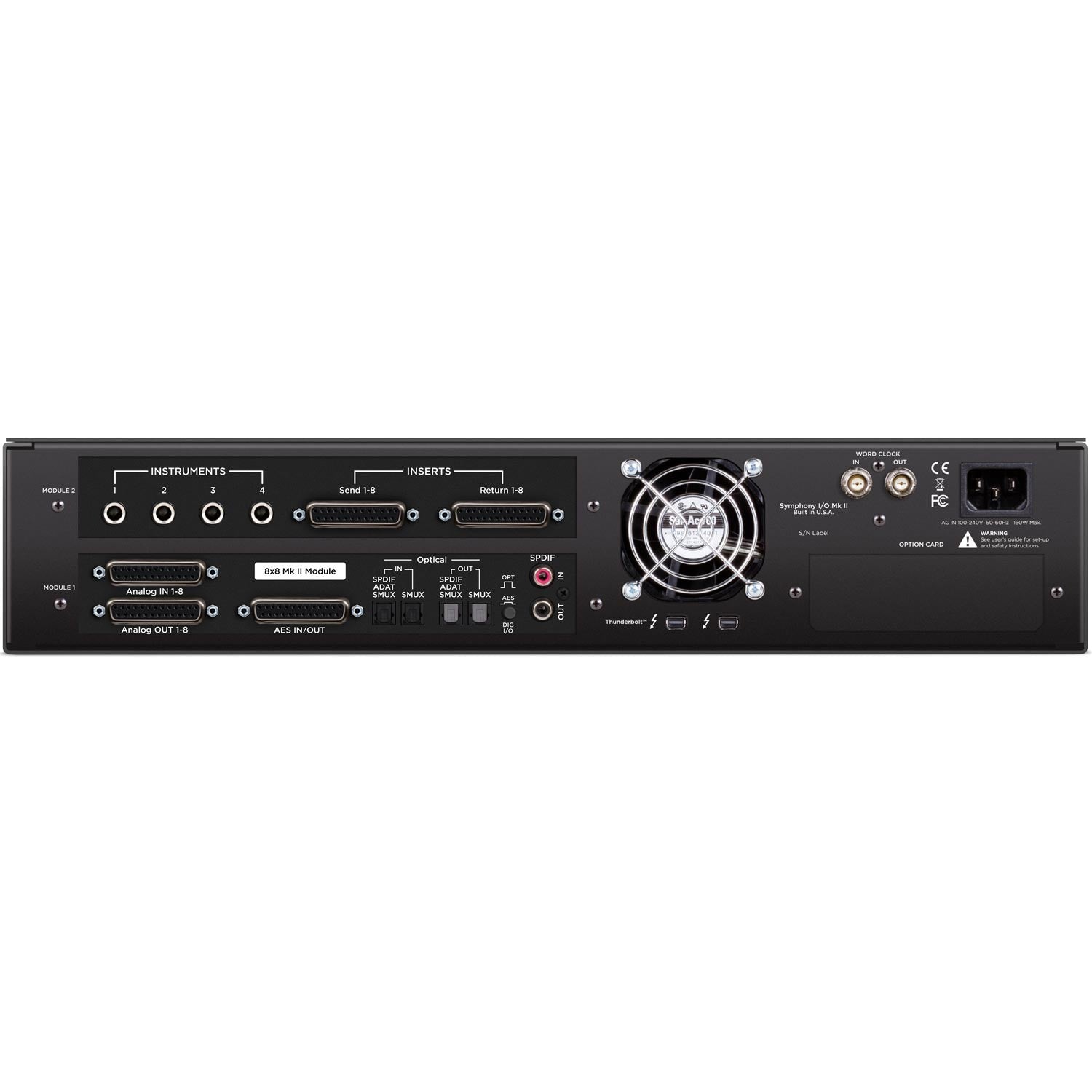 Apogee Symphony I/O Mk II 8X8 + 8MP - Thunderbolt