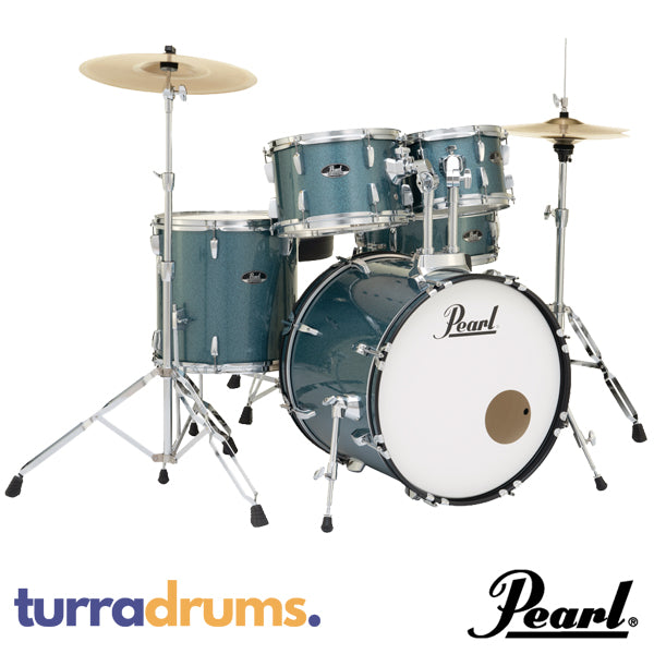 Pearl Roadshow 20" Fusion Drum Kit with Hardware and Cymbals
