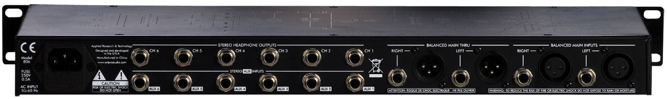 ART Pro Audio HeadAMP 6 Pro