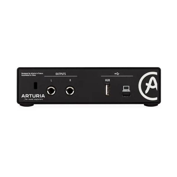 Arturia MiniFuse 1 Rear (Black)