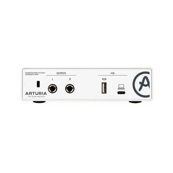 Arturia MiniFuse 1 Rear (White)