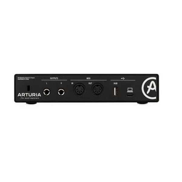 Arturia Minifuse 2 Rear - Black