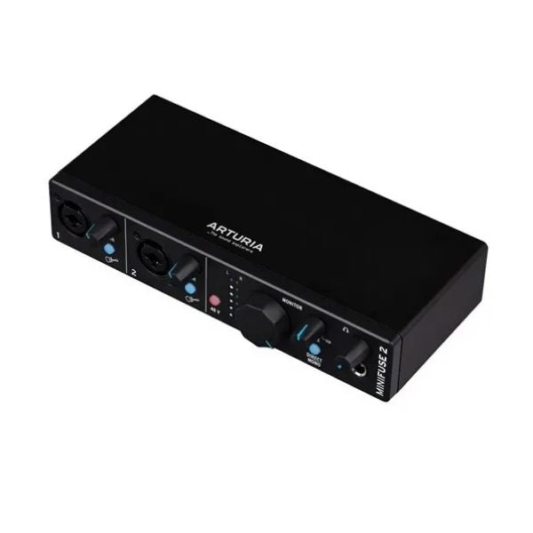 Arturia MiniFuse 2 (Black) - USB Interface | Turramurra Music