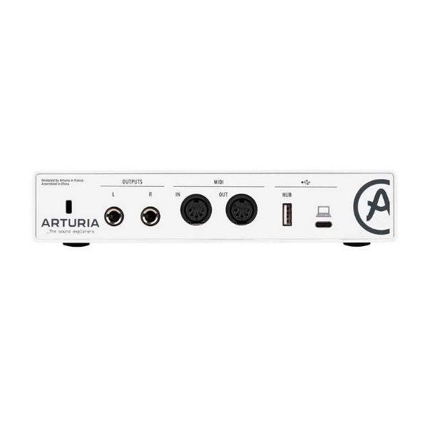 Arturia MiniFuse 2 Rear - White